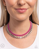 Exaggerated Effort - Pink Choker