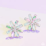 Maiden Makeover - Green Clip-On Earring