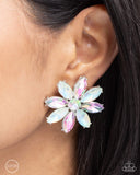 Maiden Makeover - Green Clip-On Earring