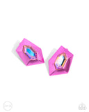 Dauntless Detail - Pink Clip-On Earring