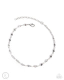 Relaxed Radiance - Silver Anklet