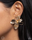 Sweetness and Light - Gold Clip-On Earring