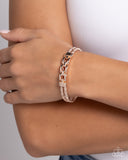 Mismatched Movement - Rose Gold Bracelet