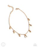 Stargazing Night - Gold Anklet