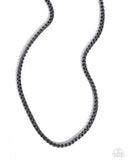 Complete Look - Black Mens Necklace and Bracelet