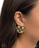 Quilt Art - Multi Clip-On Earrings