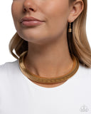 Sleek Suite - Gold Necklace