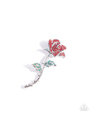 Reliable Rose - Red Brooch
