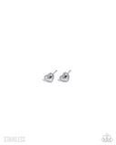 Will You Stay? - Silver Post Earring