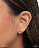 Will You Stay? - Silver Post Earring