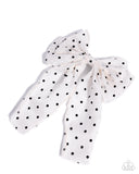 Here We BOW Again - White Hair Clip
