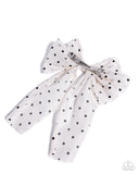 Here We BOW Again - White Hair Clip