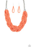 The Great Outback Orange Necklace