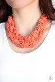 The Great Outback Orange Necklace
