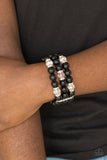 Undeniably Dapper Black Bracelet