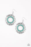 Organically Omega Blue Earring