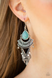 Vintage Vagabond Blue Earring