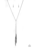 Timeless Tassels - White Necklace