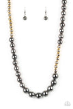 Power to the People Black Necklace