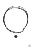 Tiki Thunder - Black Urban Necklace