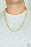 Courtside Seats Gold Urban Necklace
