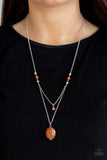 Time To Hit The ROAM Orange Necklace