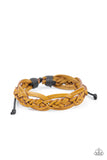 Too Close To HOMESPUN - Yellow Bracelet