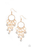 When Life Gives You Pearls - Gold Earring