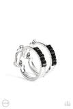 Ready, Steady, GLOW - Black Clip-On Earring