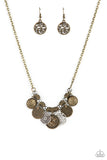 To Coin A Phrase - Brass Necklace
