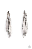 Pursuing The Plumes - Black Post Earring