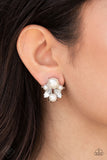 Royal Reverie - White Post Earring