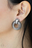 Industrial Innovator - Silver Clip-On Earring