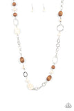 Prairie Reserve - White Necklace