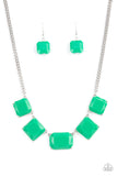 Instant Mood Booster - Green Necklace
