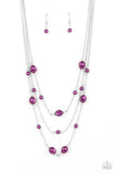 Pearlicious Pop - Purple Necklace
