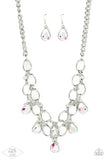 Show-Stopping Shimmer Multi Necklace