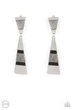 Safari Seeker - Black Clip-On Earring