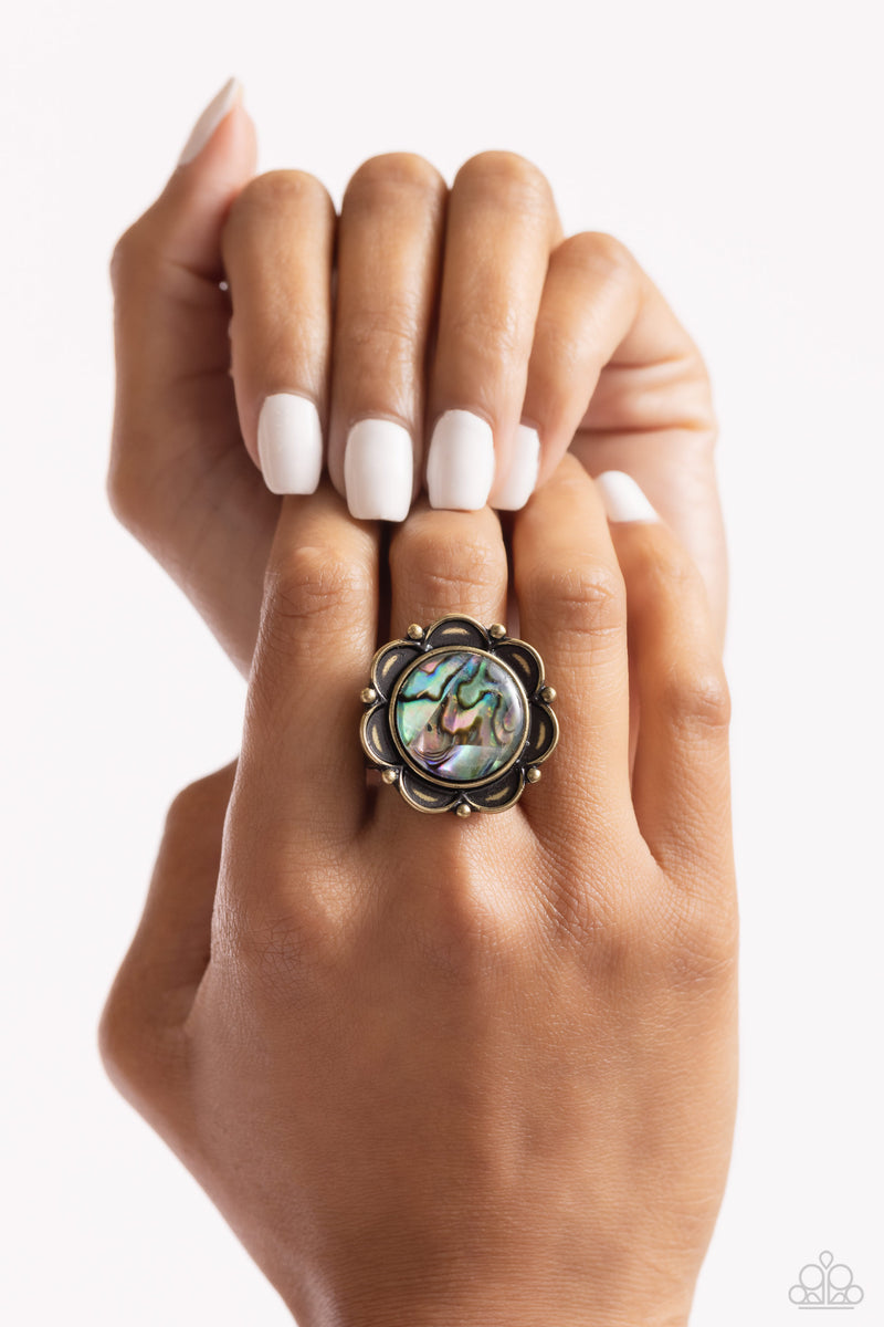 Artistic Brass Ring Glitz and Glam With Sharonda