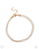 Dainty Declaration - Gold Anklet