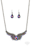 Smoldering Shimmer - Multi Necklace