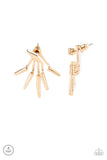 Extra Electric - Gold Post Earring