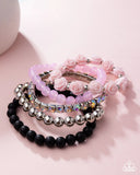 Rose Garden Grandeur - Pink Bracelet
