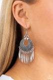 Tribal Charm - Silver Earring