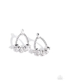Experience Elegance - White Post Earring
