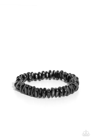 Monochromatic Mechanic - Black Bracelet