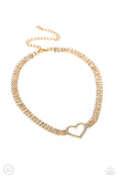 Rows of Romance - Gold Choker