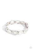 Calibrated Class - White Bracelet