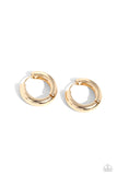 Simply Sinuous - Gold Hoop Earring