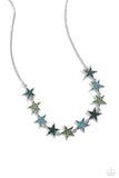 Star Quality Sensation - Green Necklace